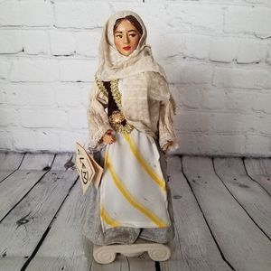 Vintage Elen Greek Kephalonia Porcelain Doll.